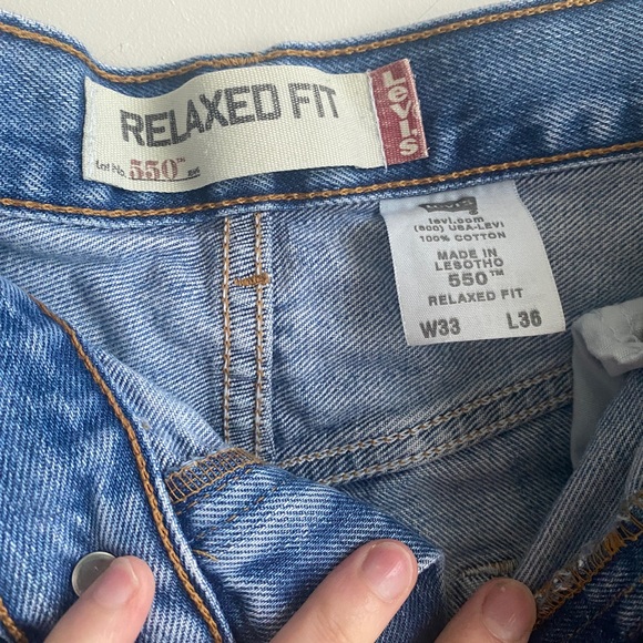 Repurposed Men’s Levi Women Shorts - Picture 4 of 5